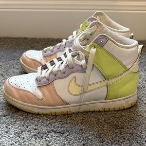 Nike Pastel High-Top Sneakers